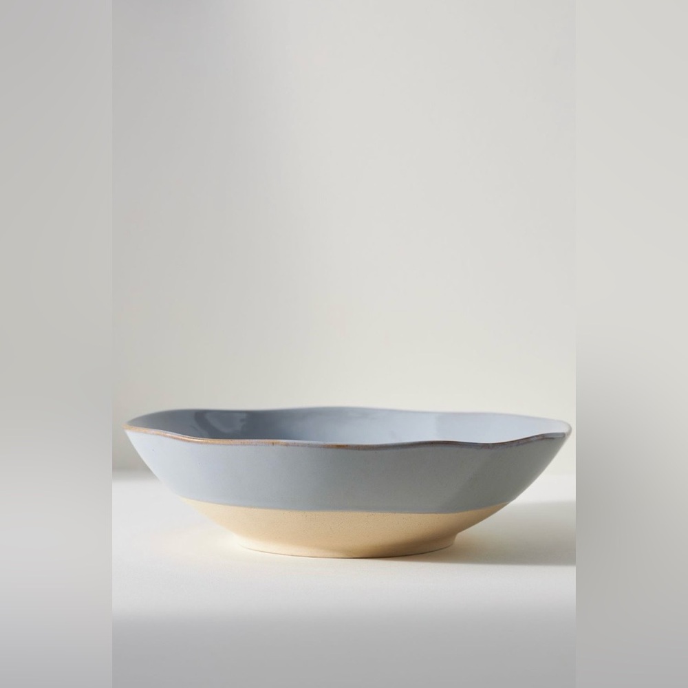 ▪️NIB Anthropologie Glazed Garage High Tide Serving Bowl